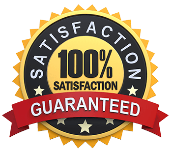 satisfaction 100% guaranteed