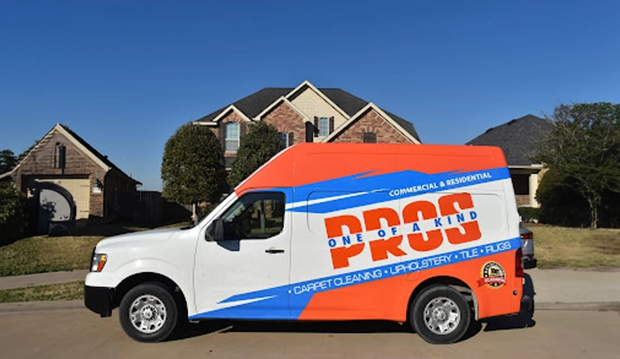 One Of A Kind Pros service van