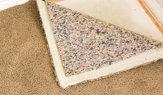 carpet padding repair