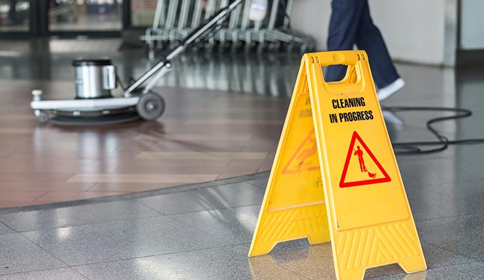 Commercial cleaning health and safety