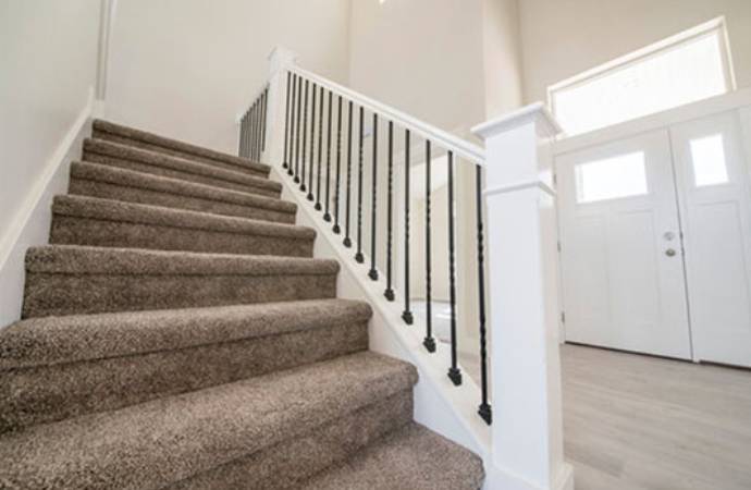 Carpeted Staircase Cleaning